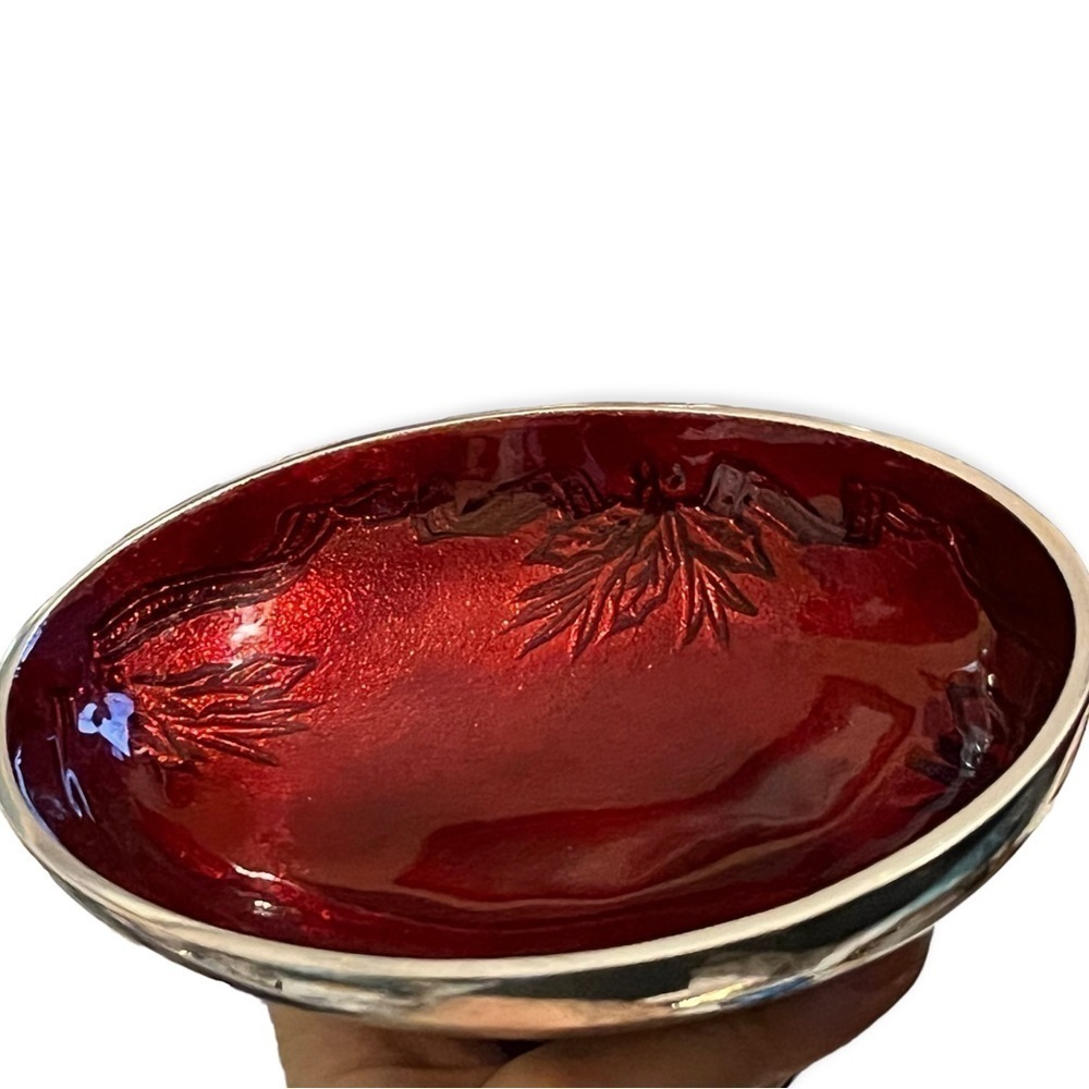 LENOX Holiday sweets and Treats oval candy dish 7”